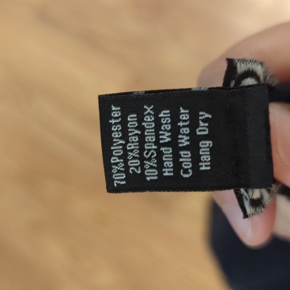 Clara Sunwoo Sweater Tunic Blue Round Neck Envelope Hem Waffle Knit Women's L - Picture 2 of 6